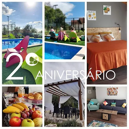 Farm stay Poco E Meio - Padel & Pool - Adults Only