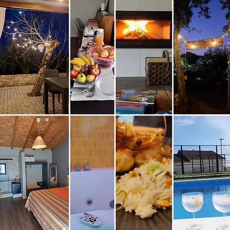 Çiftlik konaklama Poco E Meio - Padel & Pool Santiago da Guarda