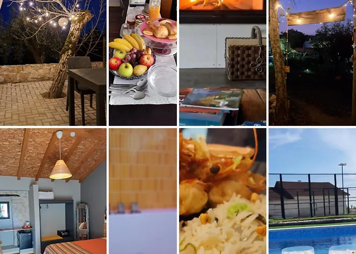 Фермерский дом Poco E Meio - Padel & Pool Santiago da Guarda